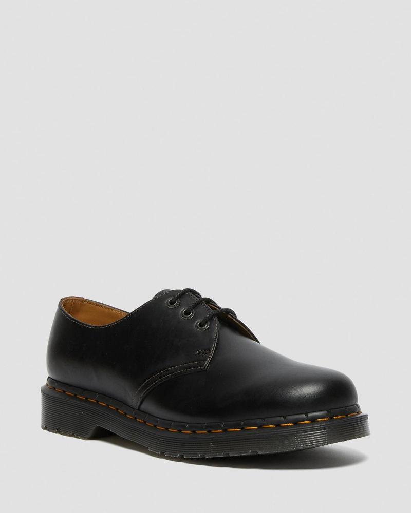 Zapatos Oxford Dr Martens 1461 Men\'s Abruzzo Cuero Hombre Negros Marrom | MX 217RVD